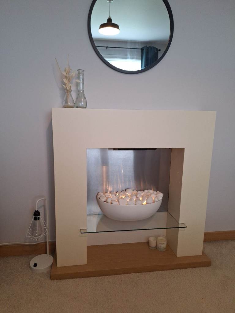 image for Modern 'Next' Fireplace suite