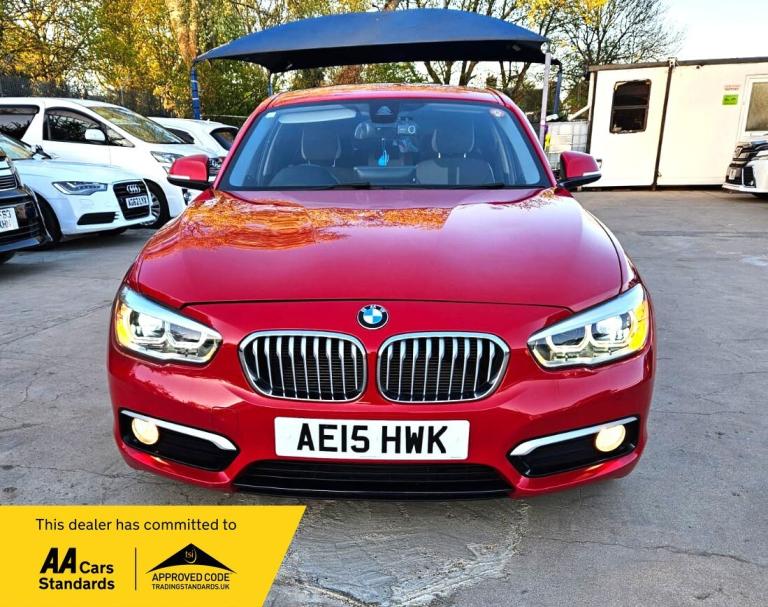 2015 BMW 1 Series 118i -PETROL-AUTOMATIC-ULEZ/CAZ PASS-FREE 18 MONTHS GOLD