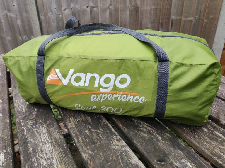 Vango Soul 300 Tent - Green, Good Condition