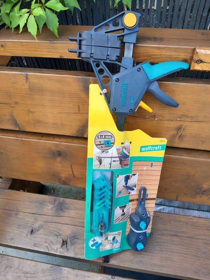 Used Ones!!  Wolfcraft Deck Building Set For Fast Precise Deck Installation 