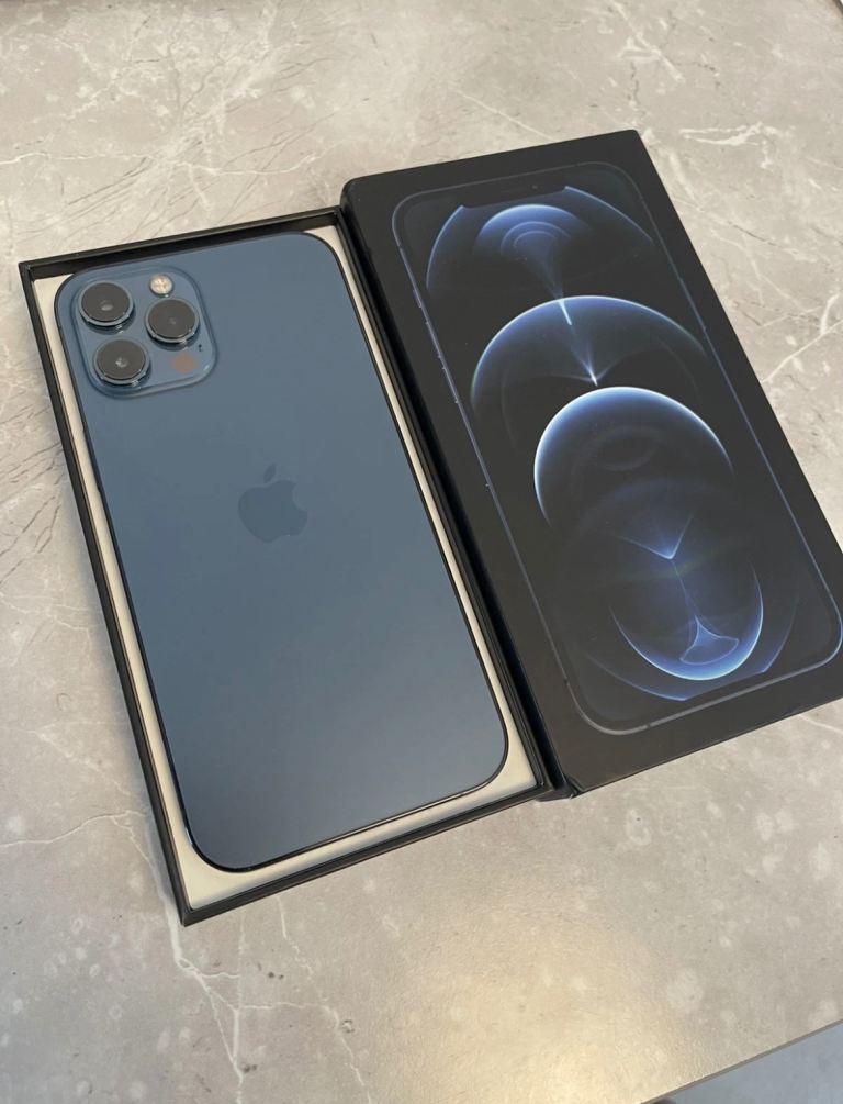 Apple iPhone 12 Pro Max – Pacific Blue, Excellent Condition