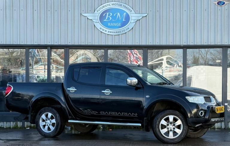 MITSUBISHI L200 2.5 DI-D Barbarian Black Auto Diesel 2010