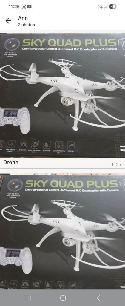 Sky Quad Plus Drine with Camera 