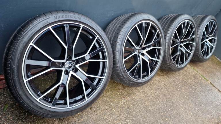 Genuine Audi SQ7 Q7 Q8 SQ8 22" Vorsprung Alloy Wheels Sport 4M8601025DP