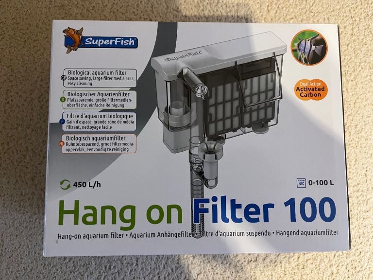 2 x New Superfish Hang on Filter 100