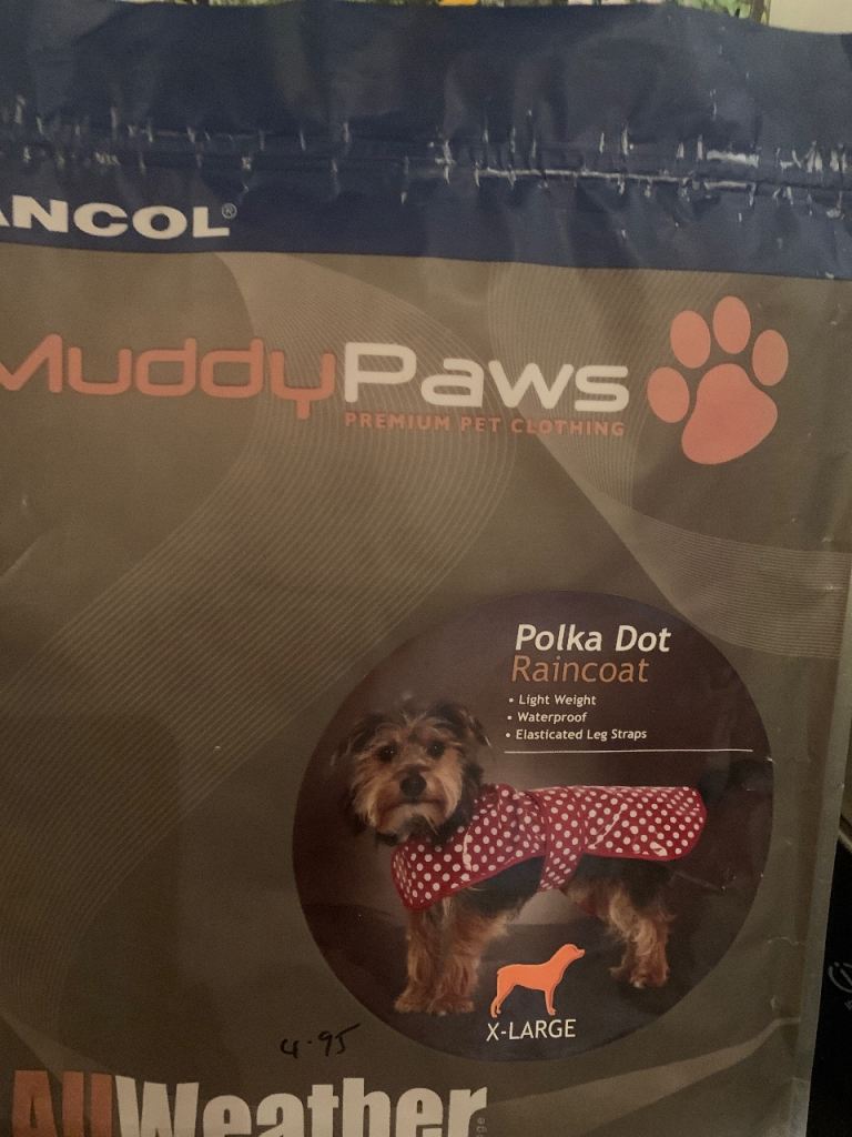 Brand new dog coat 