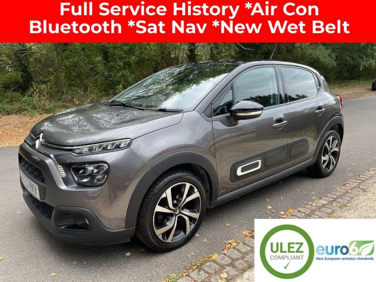 2023 Citroen C3 1.2PureTech 110 Shine Plus 5 Door Hatchback In Grey HATCHBACK Petrol Manual