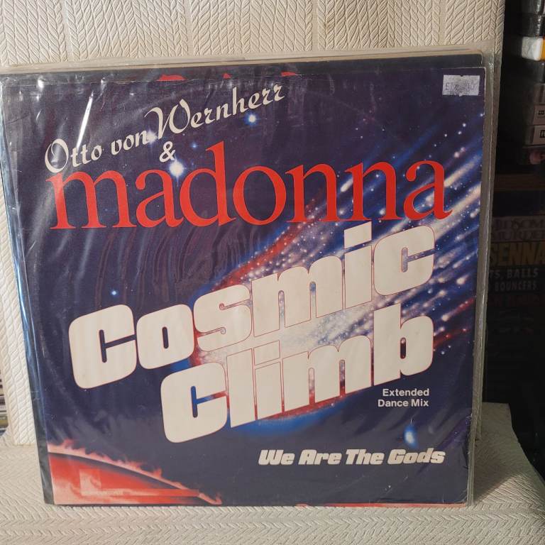 Otto von Wernherz & Madonna - Cosmic Climb 12" Vinyl Extended Dance Mix. R2/6