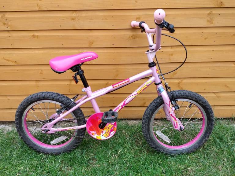 16" Girl bike - Pink - Apollo Roxie