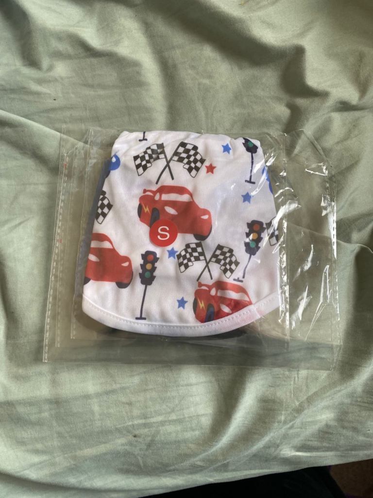 Cars costume for small dog