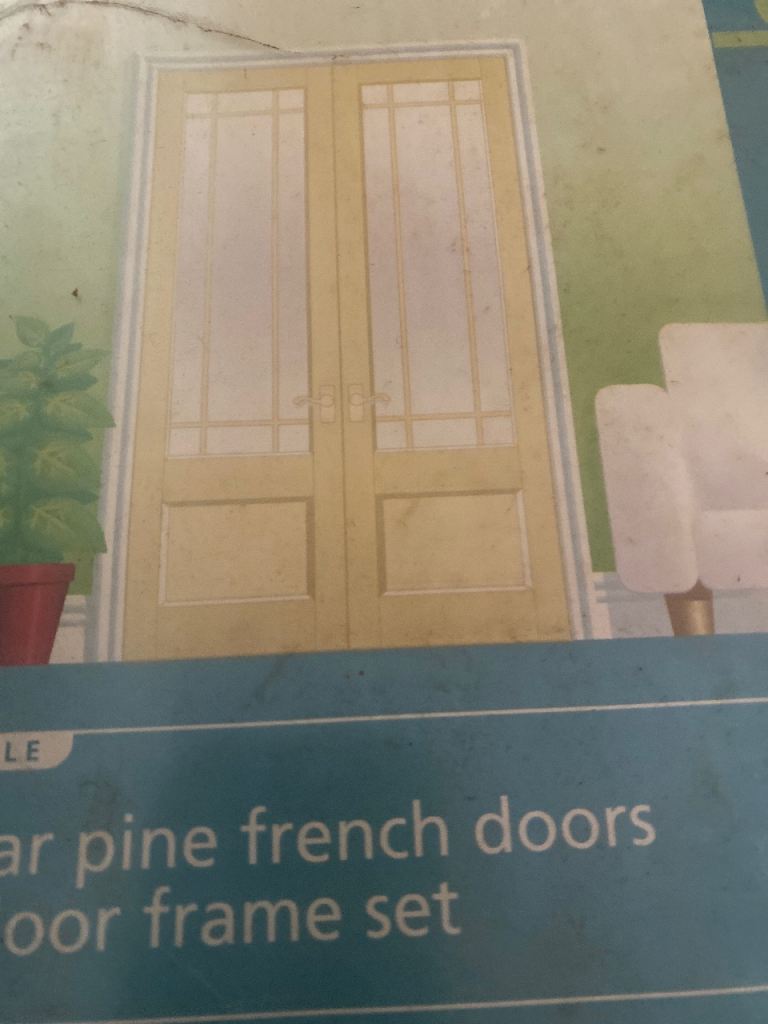 Double internal French doors