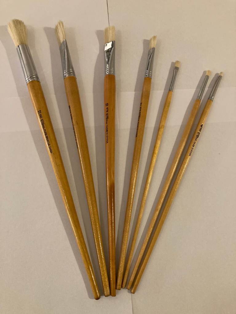 Eterna Pure Bristle Artists Brushes
