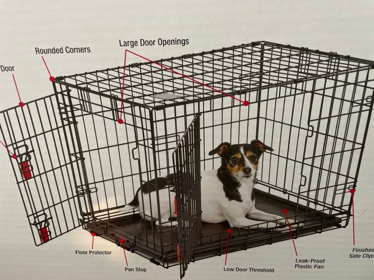 Medium dog cage 