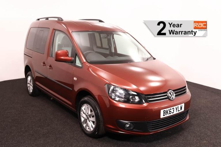 2013(63) Volkswagen Caddy 1.6 TDi Life Up Front Wheelchair Passenger DSG
