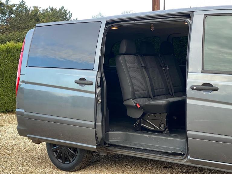 MERCEDES-BENZ VITO 2.1 116 CDI DUALINER L1 CREW VAN [5 SEAT] 5DR 2015 [64] GREY