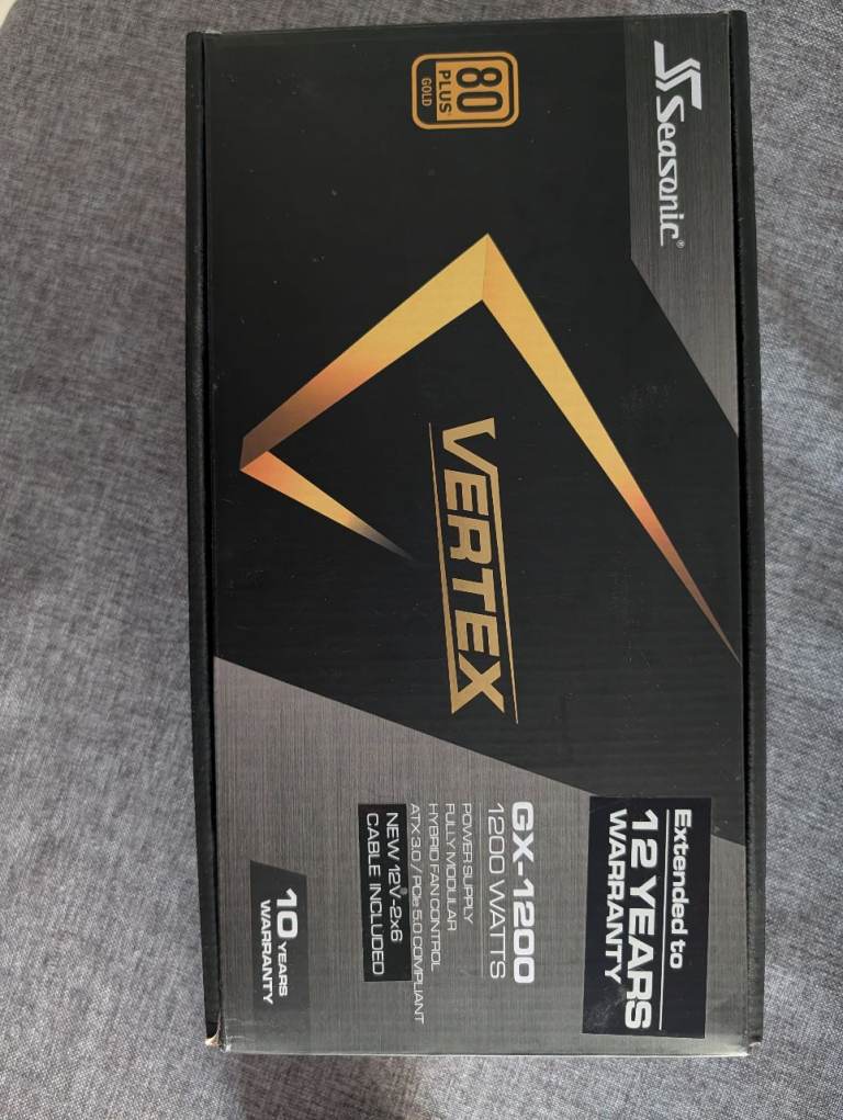  Seasonic Vertex GX - 1200W PSU Gold ATX 3.0