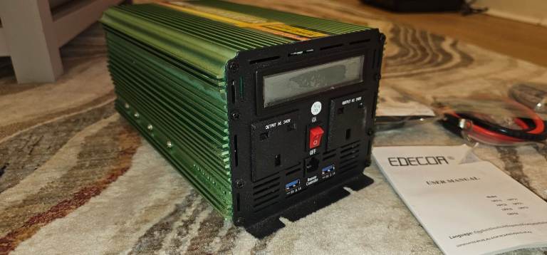 Split charger and invertor kit