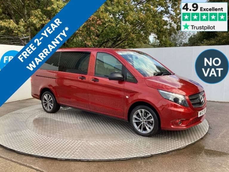 2021 Mercedes-Benz Vito 119 TOURER LWB L/R AUTO EU 6 A/C *NO VAT* 8 SEAT Combi Van Diesel Automatic