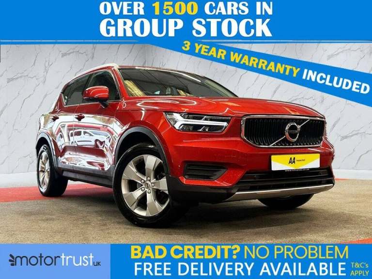 2019 Volvo XC40 1.5 T3 Momentum SUV 5dr Petrol Manual Euro 6 (s/s) (156 ps) ESTATE Petrol Manual