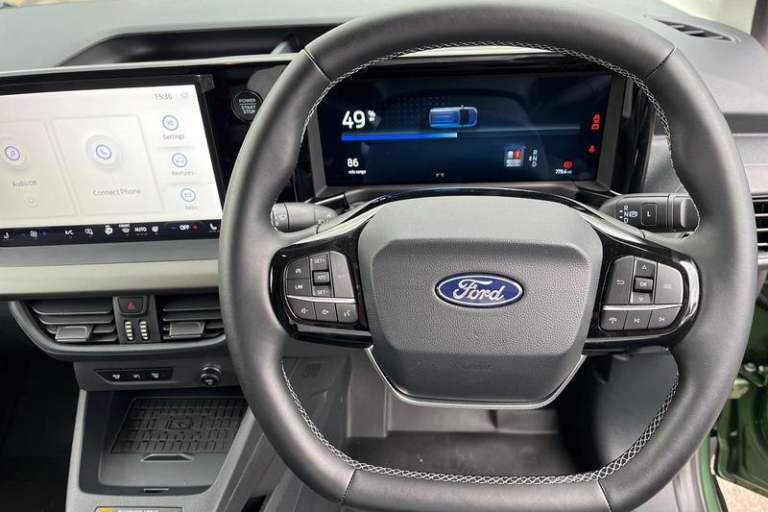 2025 Ford E-Transit Courier Limited AUTO 43kWh 136PS FWD 1 Speed Automatic Panel Van Electric Aut...