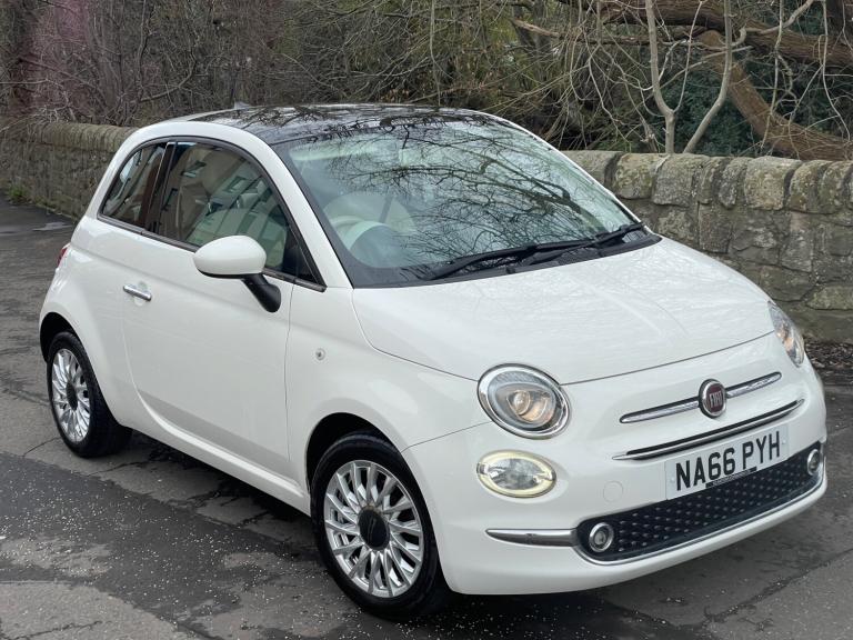 2016 Fiat 500 1.2 Lounge 3dr HATCHBACK Petrol Manual