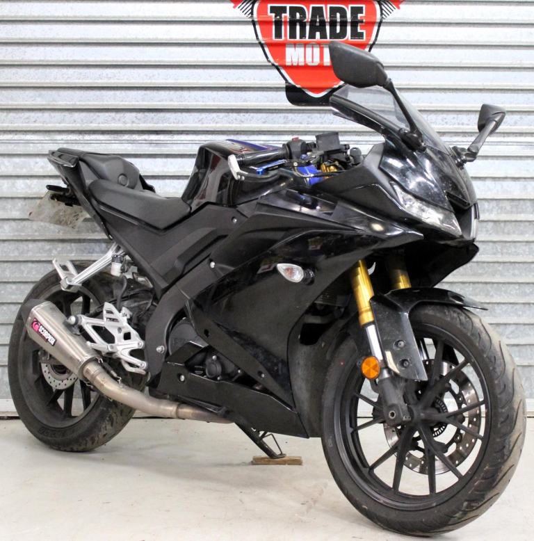 2020 70 YAMAHA YZF-R125 ABS GEN 3 BLACK LEARNER LEGAL TRADE SALE NEW MOT 31K R 