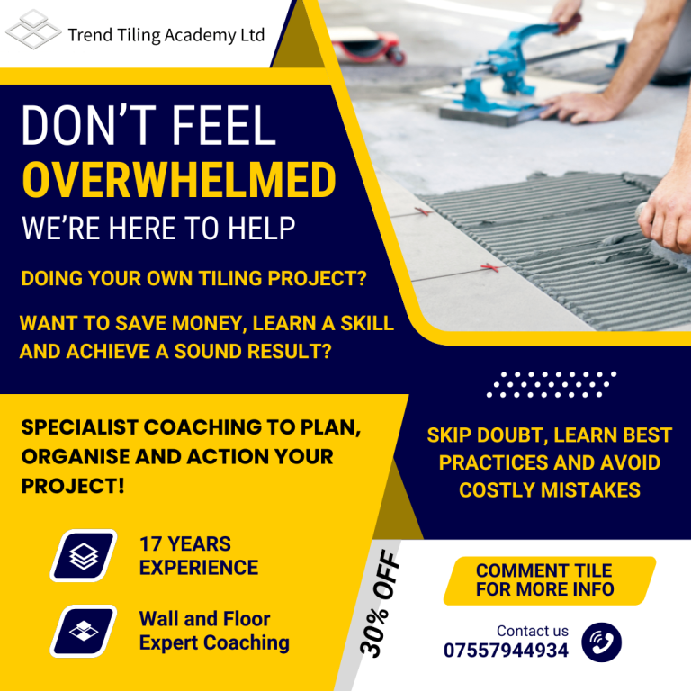 Free Tiling Taster Session (Morning) – Reading/Swallowfield (RG7)