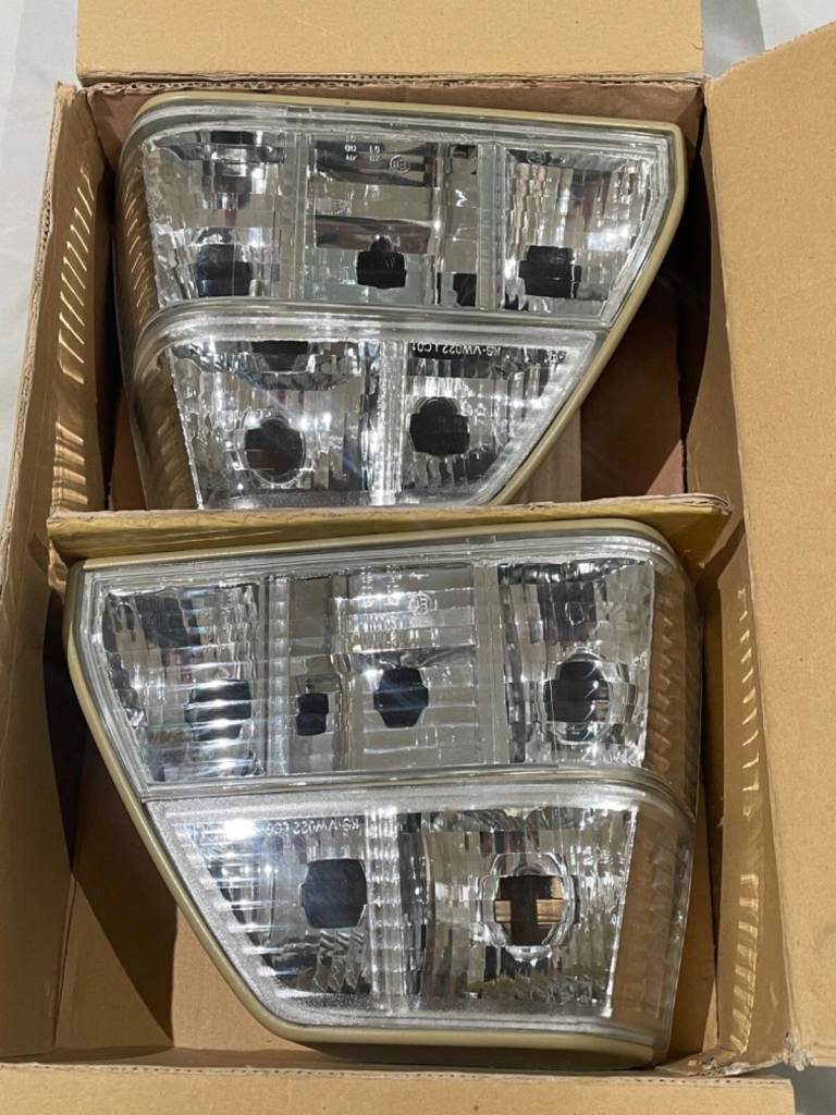Mk2 Golf Clear Rear Lights, vw golf lights