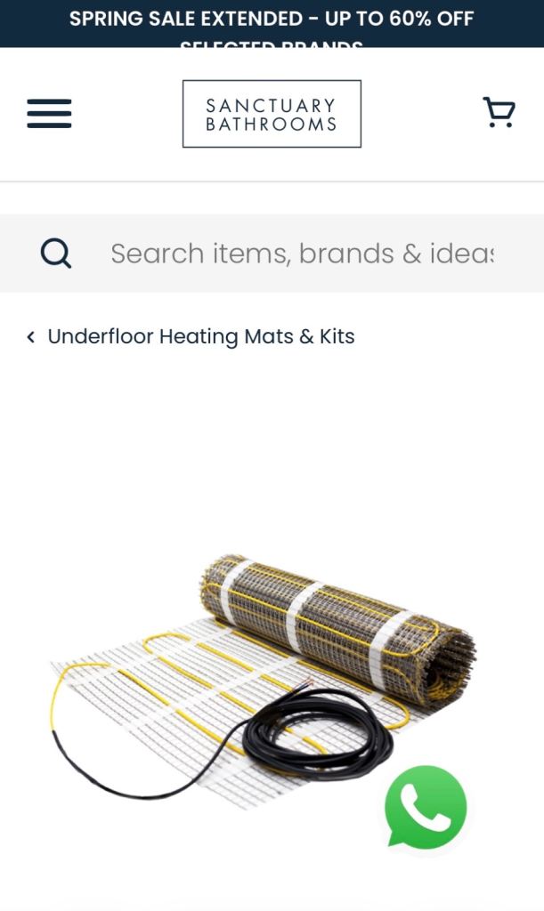 Velaro underfloor heating