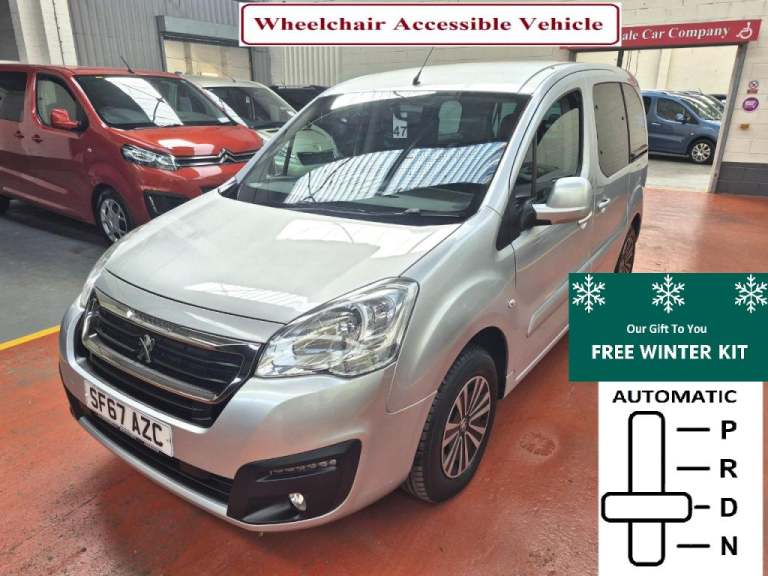  Peugeot Partner WHEELCHAIR ACCESSIBLE HORIZON RE BLUE HDI S/S S Diesel