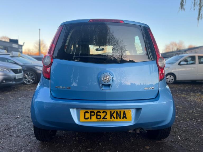 2012 Vauxhall Agila 1.0 12V [68] ecoFLEX S 5dr HATCHBACK PETROL Manual