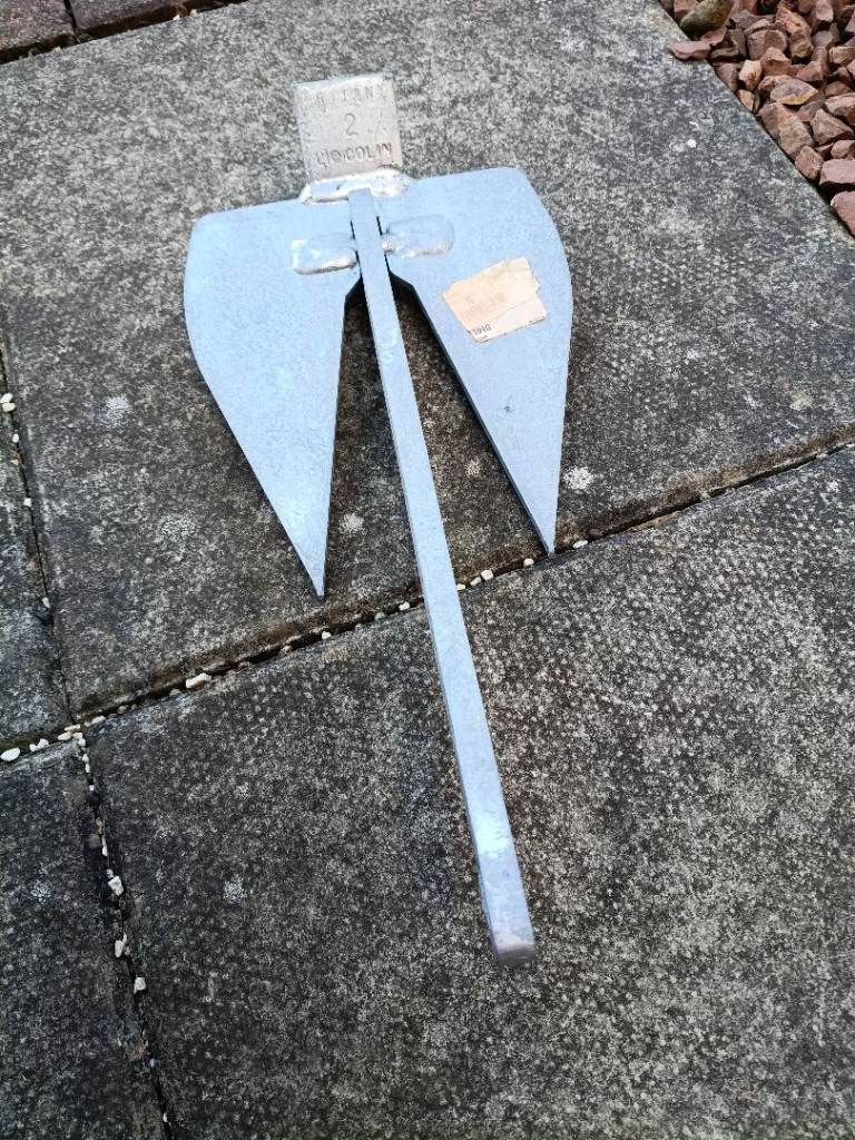 Danforth Type Galvanised Anchor 2kg