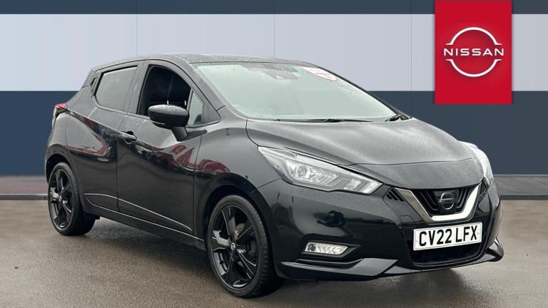2022 Nissan Micra 1.0 IG-T 92 N-Sport 5dr Petrol Hatchback Hatchback Petrol Manual