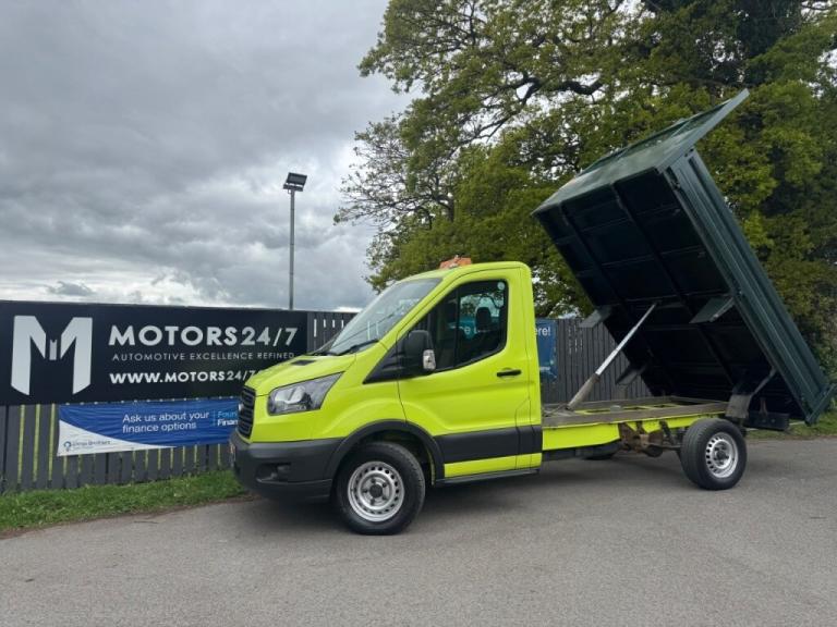  Ford Transit TRANSIT 350 2.0 TDCi 130ps CHASSIS CAB TIPPER!+JUST 43K!+WETBELT