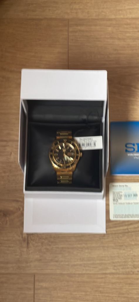 Gold seiko men’s watch 