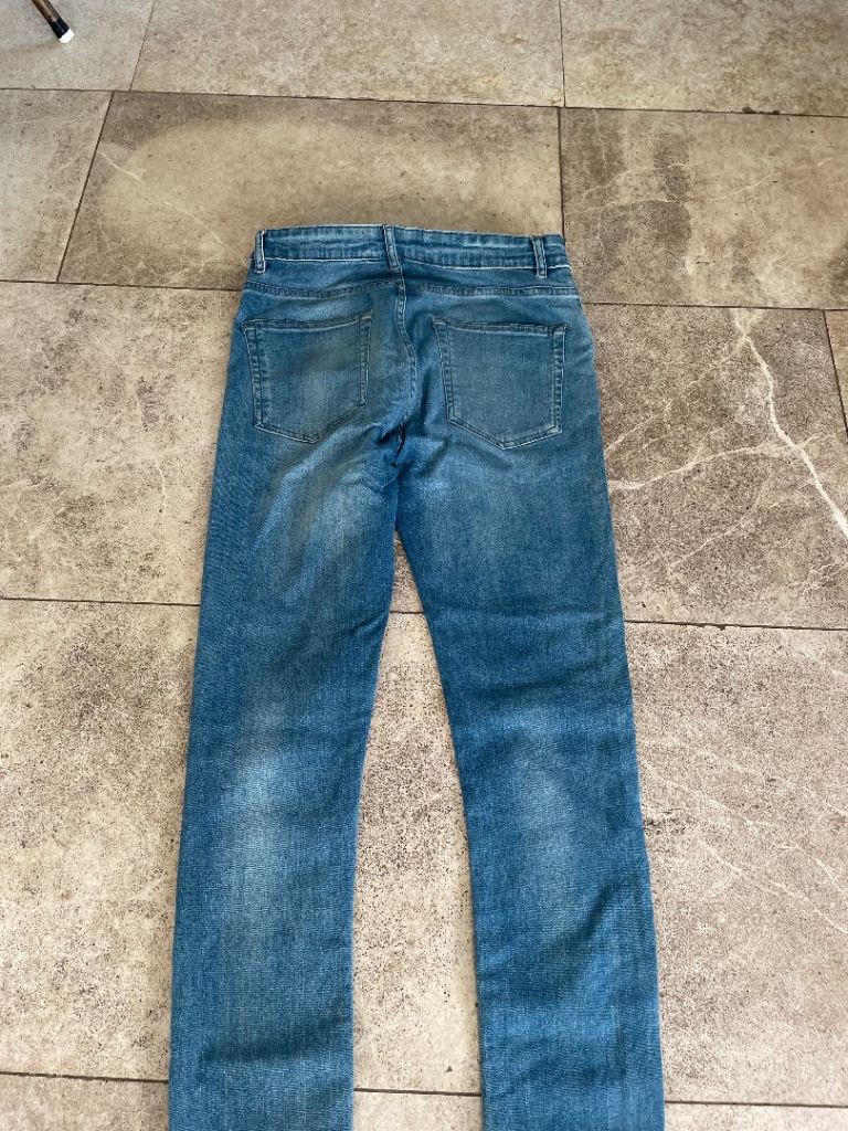Next men's super skinny blue jeans - size 30 L