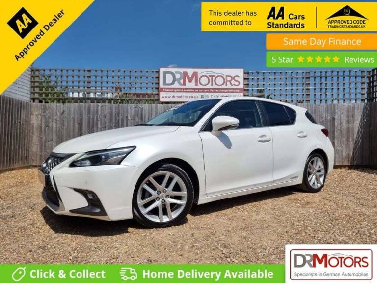 2017 Lexus CT 1.8 200h Premier Hatchback 5dr Petrol Hybrid CVT Euro 6 (s/s) (136 ps) Hatchback PE...
