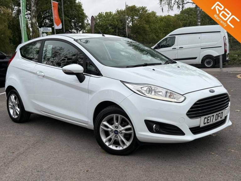 2017 FORD FIESTA 1.0 T EcoBoost Zetec ULEZ Petrol Manual 3 Door White