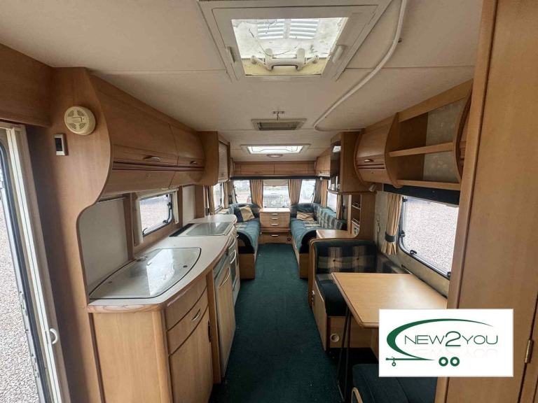 2003 Swift Conqueror 580 LUX 4 Berth Caravan - STOCK NO E204