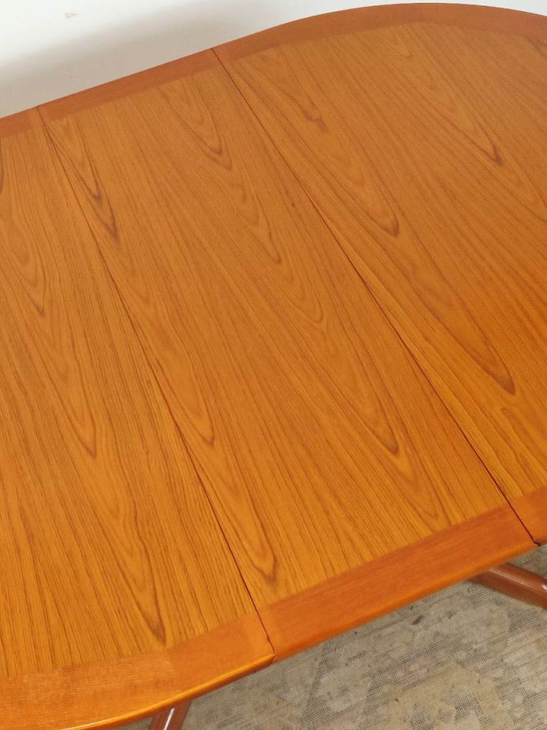 Vintage G Plan Dining Table Gate Leg Drop Leaf Teak  Mid Century Danish Style