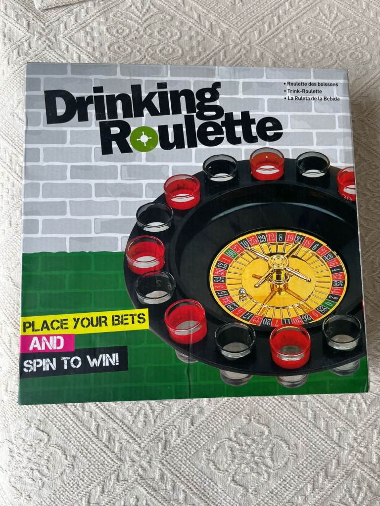 Roulette Drinking Game - Boxed Novelty Set