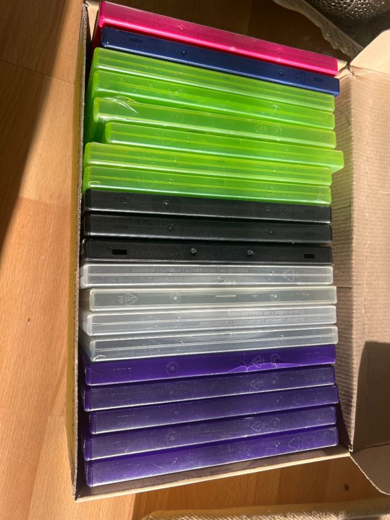 20 DVD CD cases covers FREE
