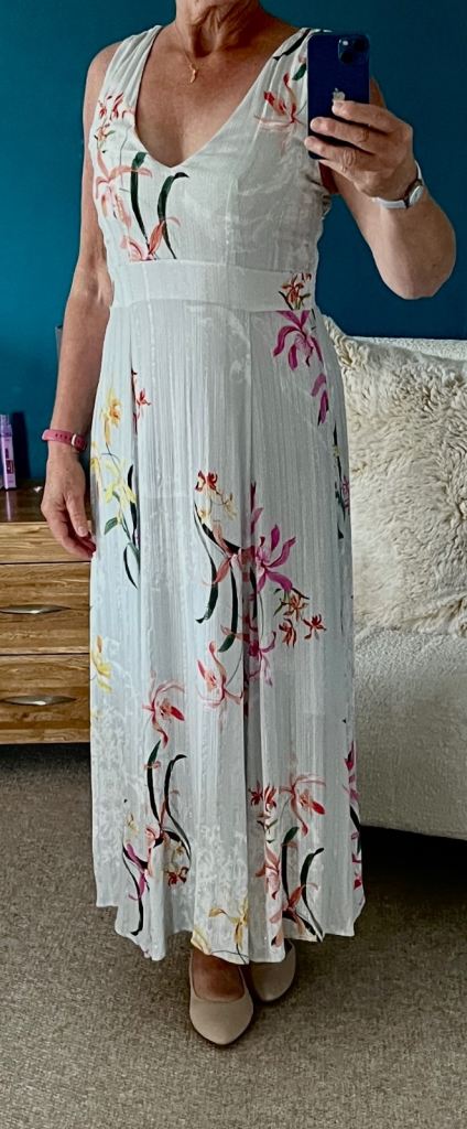 Desigual Floral Maxi Dress Size M