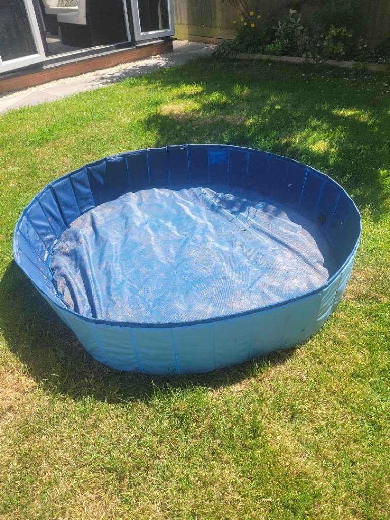 Dog collapsible paddling pool