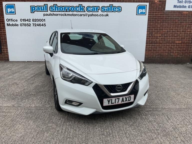 2017 Nissan Micra 0.9 IG-T ACENTA 5DR Manual Hatchback Petrol Manual