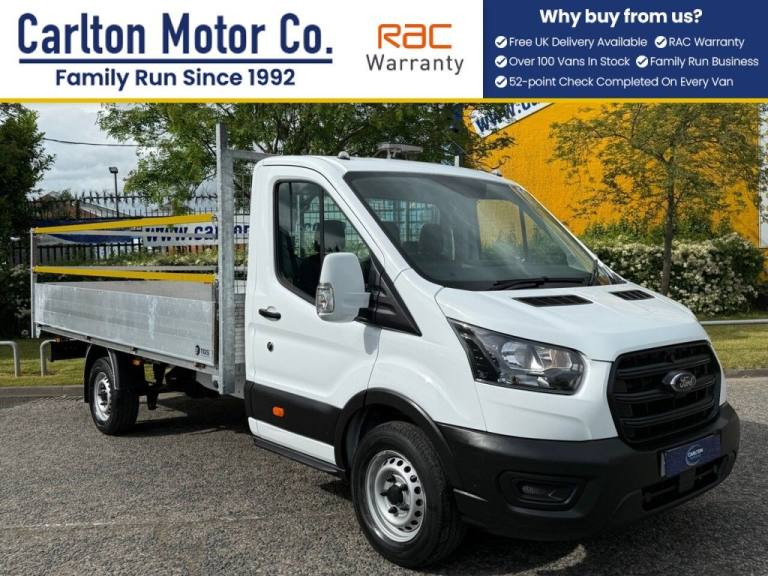 2023 Ford Transit 2.0 350 350 RWD 2.0 EBL 130 L4 LEADER DROPSIDE [ EU6 ] Dropside Diesel Manual