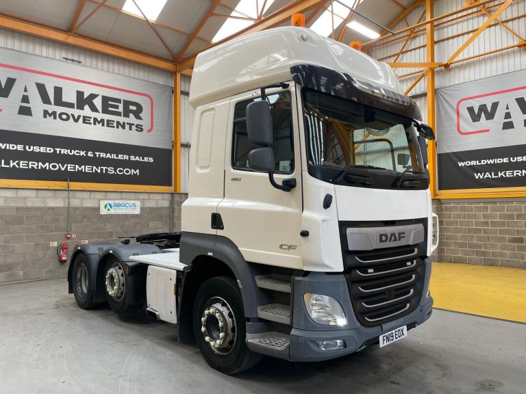 DAF CF480 *EURO 6* SPACE CAB 6X2 TRACTOR UNIT – 2019 – FN19 EOX
