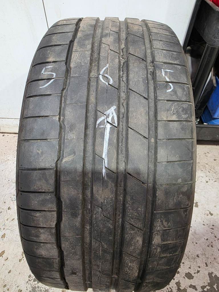 Part worn tyre