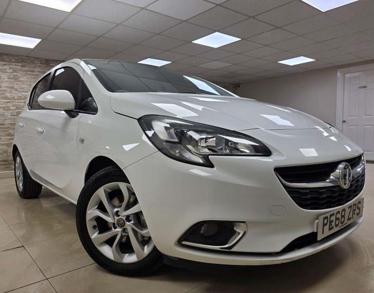 VAUXHALL CORSA 1.4 i Turbo ecoTEC SRi White Petrol 2018 WARRANTY 12 MONTHS MOT