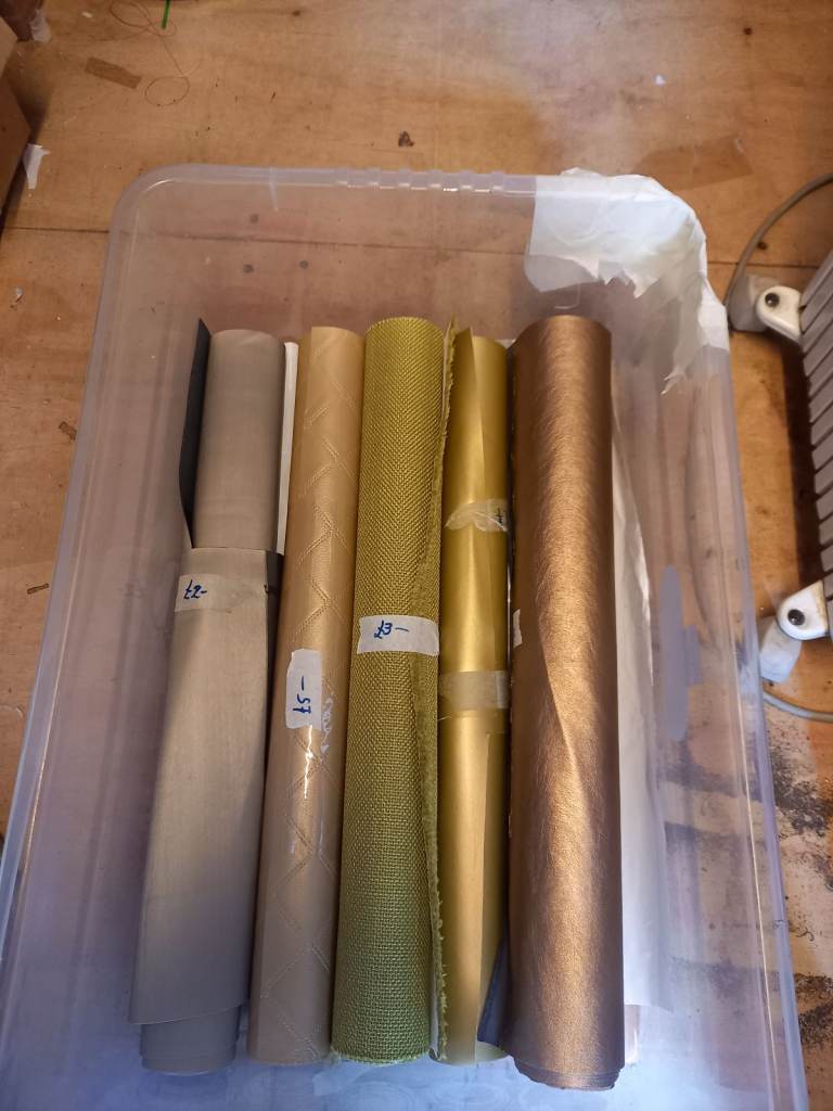 Faux vynil for crafting. 